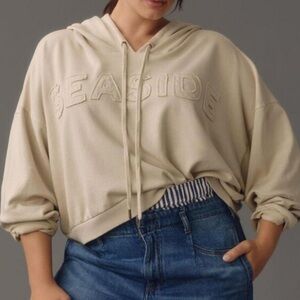 Seaside Cream Hoodie for Women